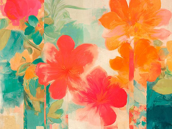 Kelly Parr, Floral Panel #1 (detail)