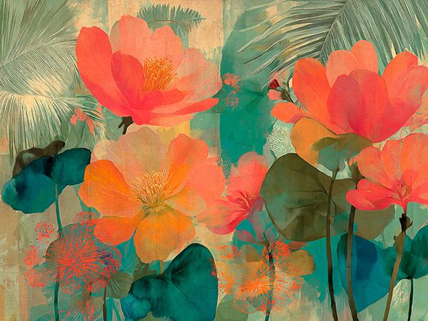 Kelly Parr, Floral Panel #2