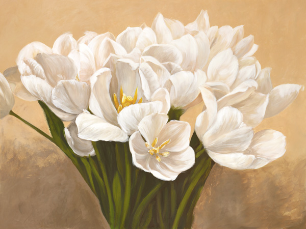 Leonardo Sanna, Tulipes blanches