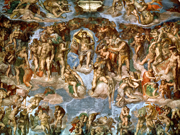 Michelangelo Buonarroti, Il Giudizio Universale (detail)
