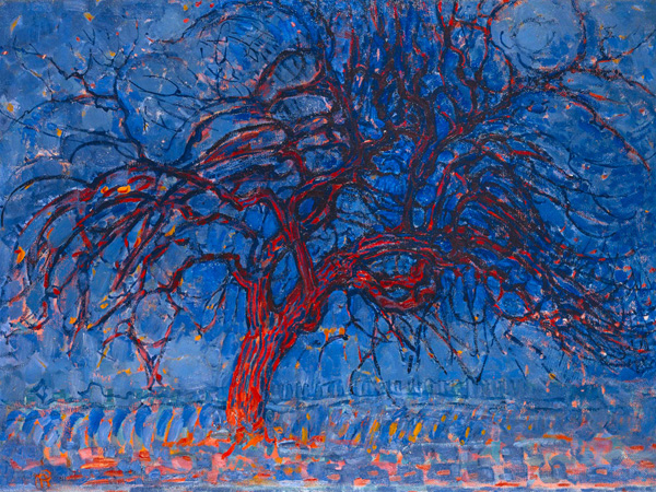 Piet Mondrian, Evening Red Tree