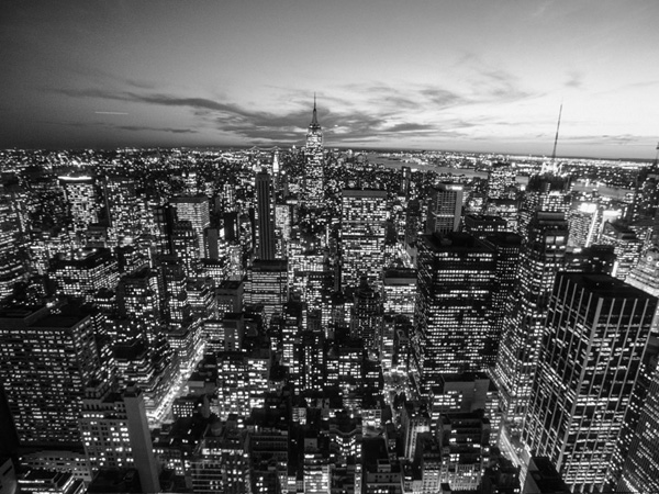 Michel Setboun, Manhattan Skyline with the Empire State Building, NYC