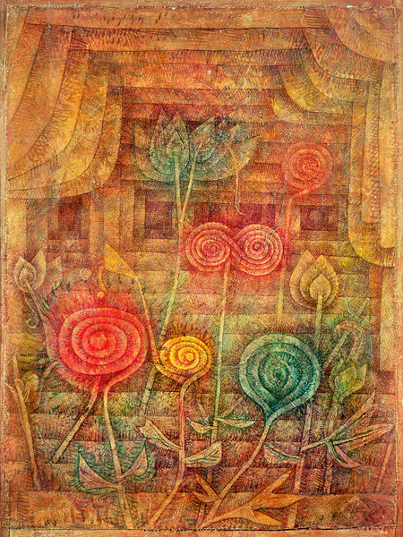 Paul Klee, Spiral Flowers