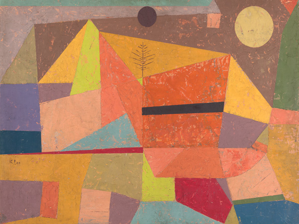 Paul Klee, Joyful Mountain Landscape