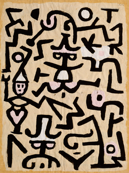 Paul Klee, Comedians' Handbill