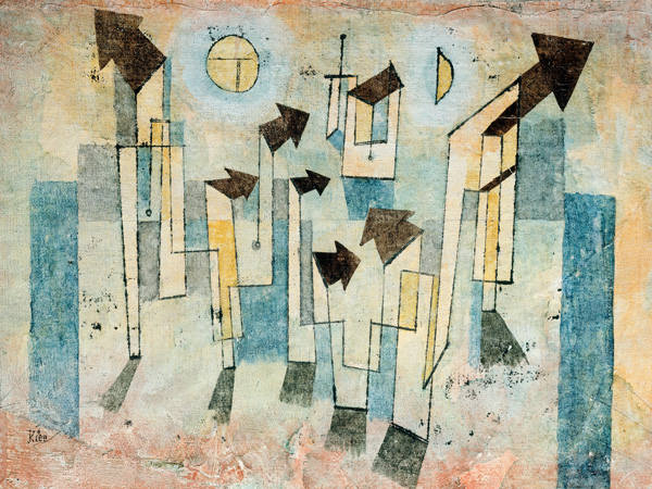 Paul Klee, Mural from the Temple of Longing Thither