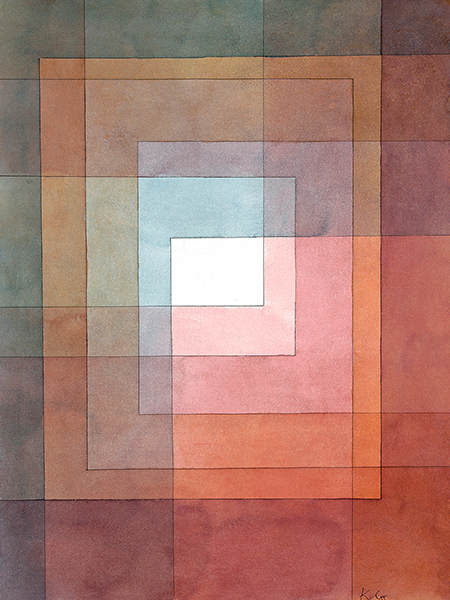 Paul Klee, White Framed Polyphonically