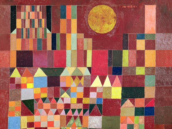 Paul Klee, Castle and Sun (detail)