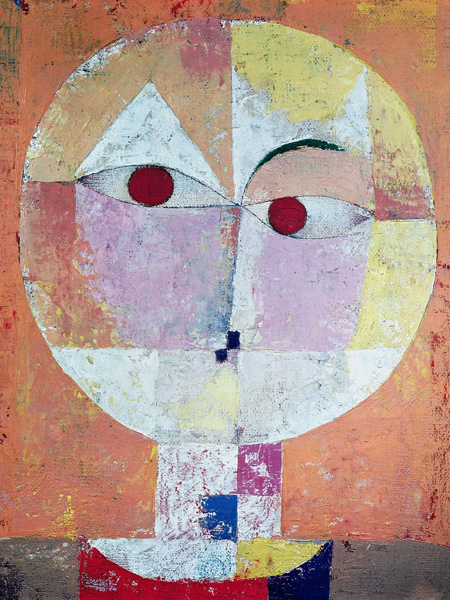 Paul Klee, Senecio (detail)