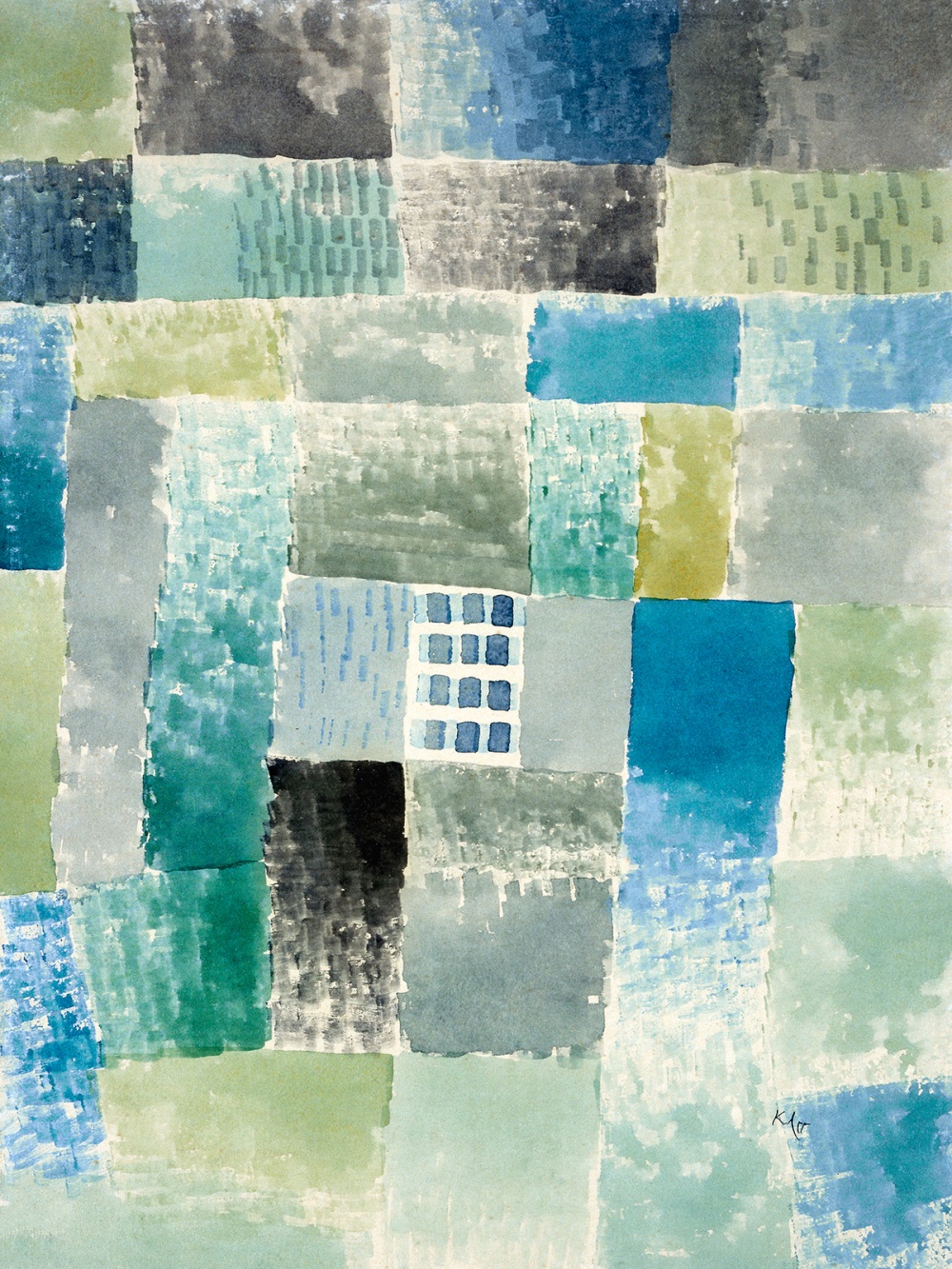 Paul Klee, First house in a settlement