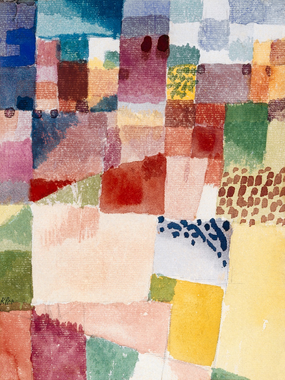 Paul Klee, Motif from Hammamet