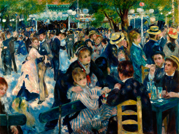 Pierre-Auguste Renoir, Dance at Le Moulin de la Galette