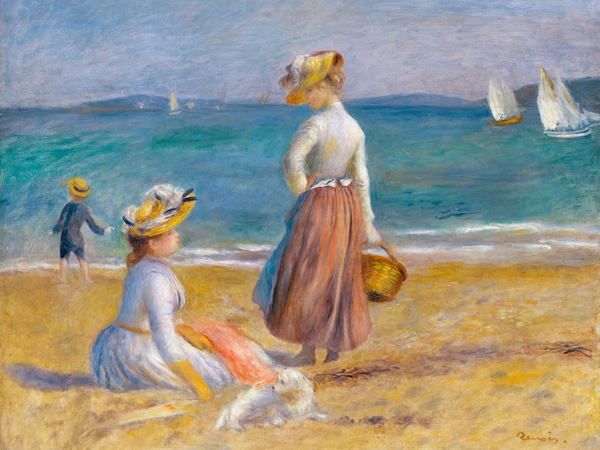 Pierre-Auguste Renoir, Figures on the Beach