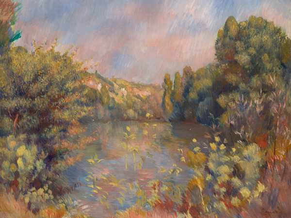 Pierre-Auguste Renoir, Lakeside Landscape