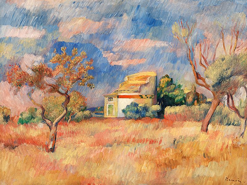 Renoir Pierre-Auguste, Dovecote at Bellevue 1889