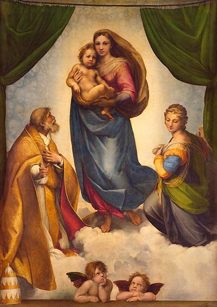 Raffaello, Madonna Sistina