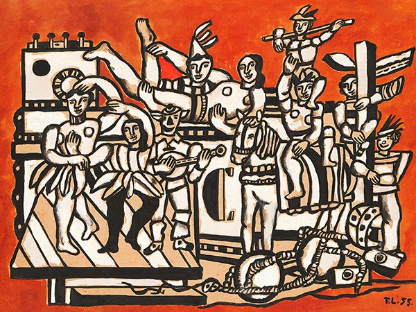 Fernand Leger, Untitled, 1955