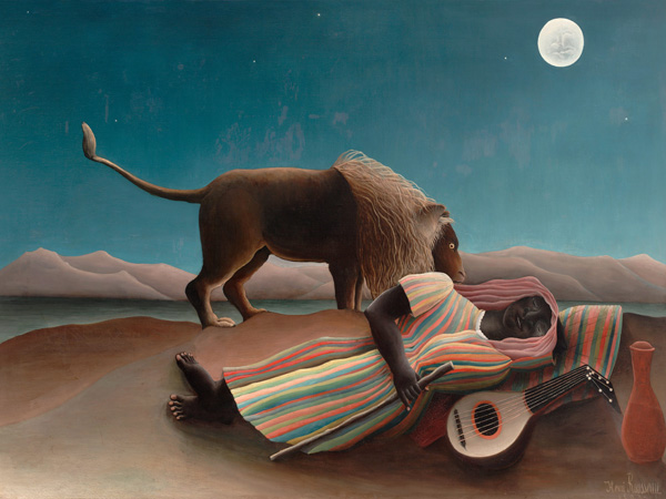 Henri Rousseau, La Bohémienne endormie