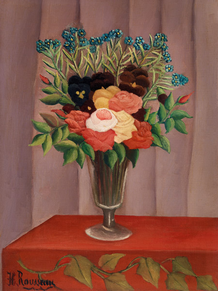 Henri Rousseau, Bouquet of Flowers