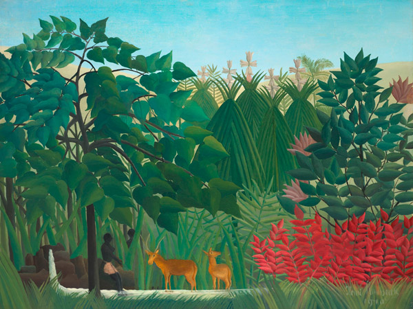 Henri Rousseau, The Waterfall