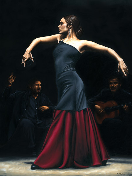 Richard Young, Encantado por flamenco