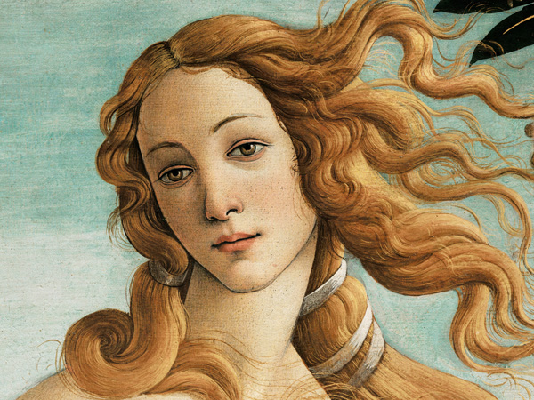 Sandro Botticelli, Nascita di Venere (detail)