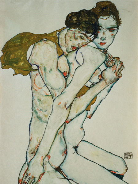 Egon Schiele, Friendship
