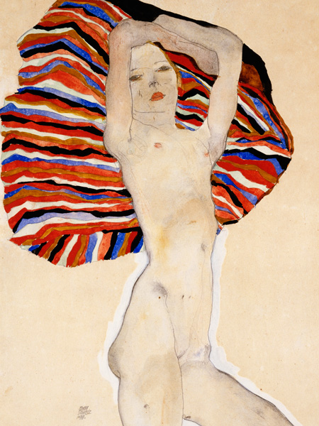 Egon Schiele, Nude Woman
