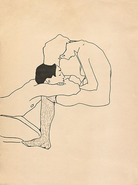 Egon Schiele, Lovers