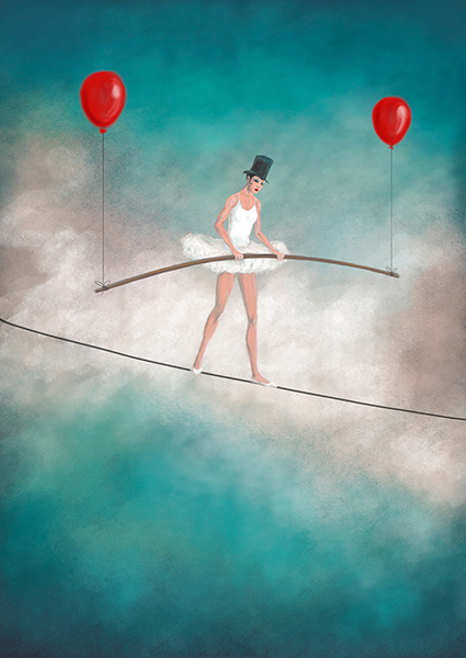 Stef Lamanche, L'Acrobate