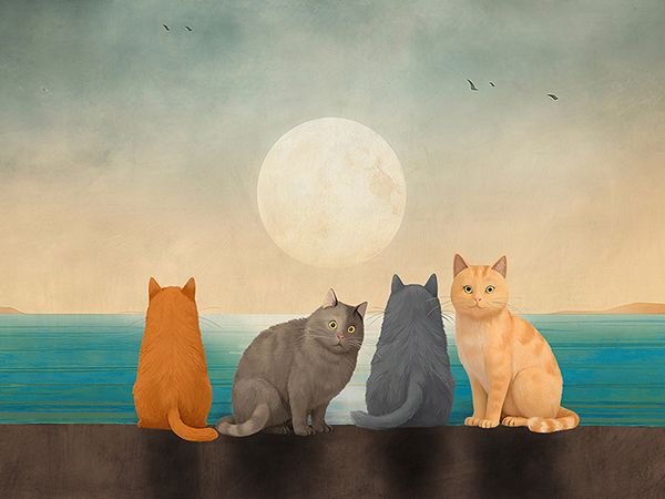 Stef Lamanche, Under the Moon (detail)