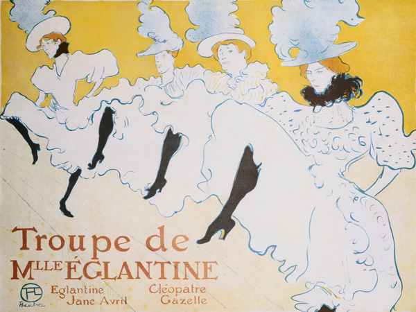 Henri Toulouse-Lautrec, The Troup of Madame Eglantine