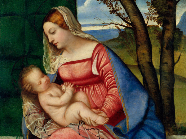 Tiziano, Madonna and Child