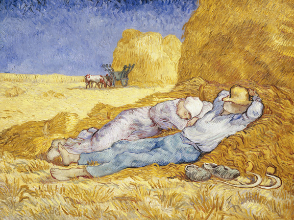 Vincent van Gogh, Noon: Rest