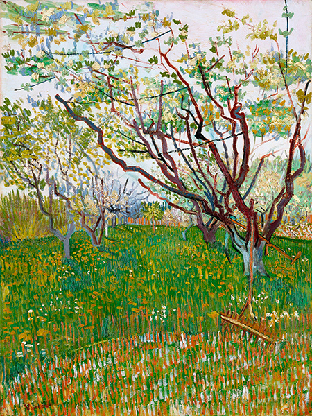 Vincent van Gogh, The Flowering Orchard