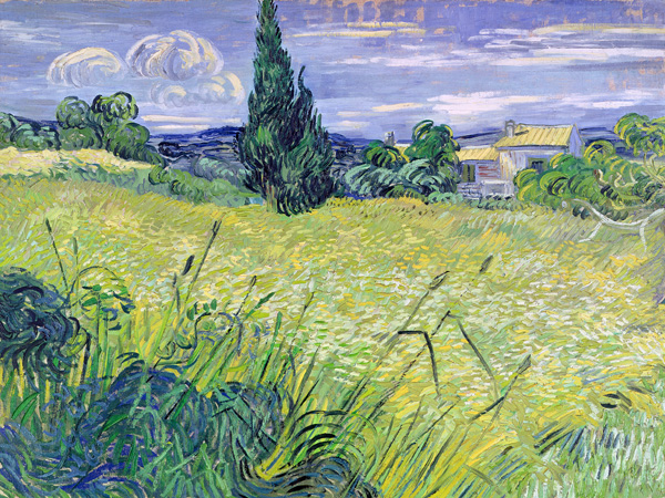 Vincent van Gogh, Landscape with Green Corn