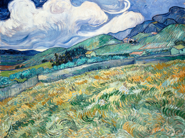 Vincent van Gogh, Landscape from Saint-Remy