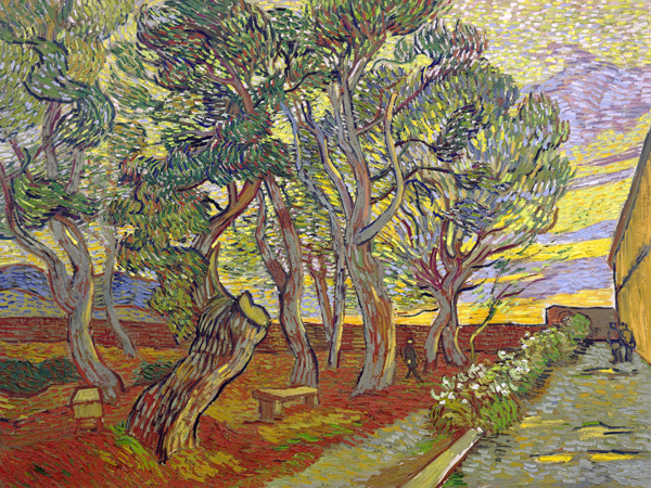 Vincent van Gogh, The garden of Saint Paul's Hospital