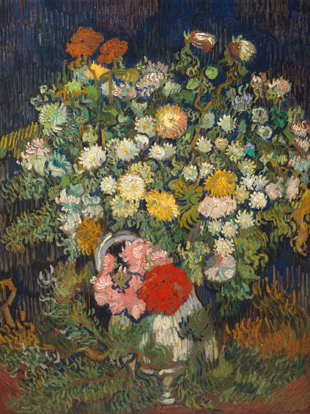 Vincent van Gogh, Bouquet of Flowers in a Vase