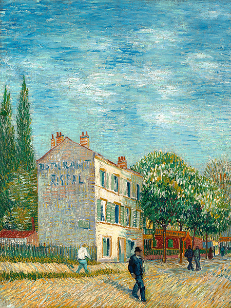 Vincent van Gogh, The Rispal Restaurant in Asniéres