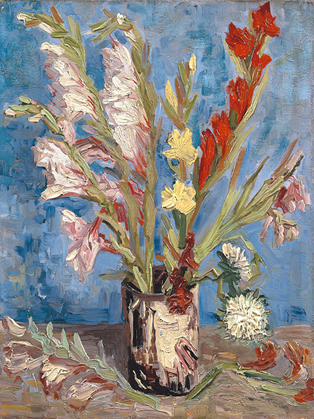Vincent van Gogh, Vase with Gladioli and China Asters