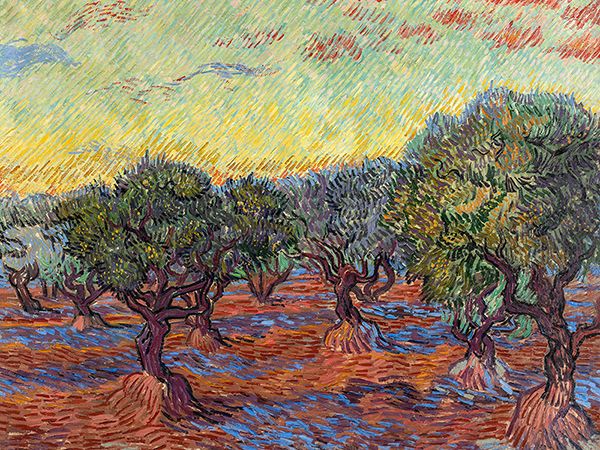 Vincent van Gogh, Olive Grove, Saint-Rémy