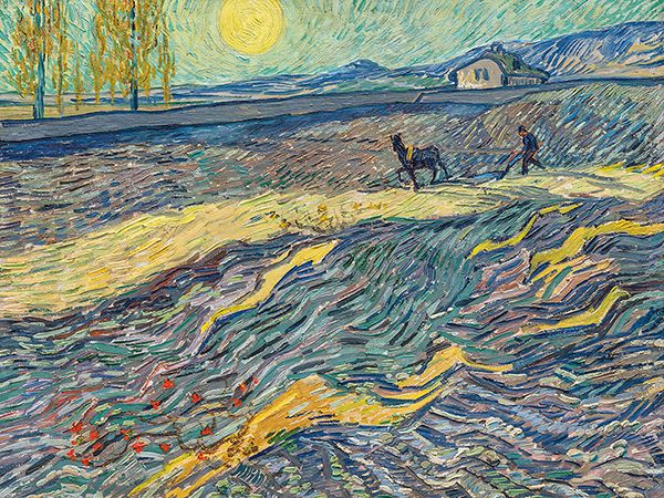 Vincent van Gogh, Field with Ploughing
