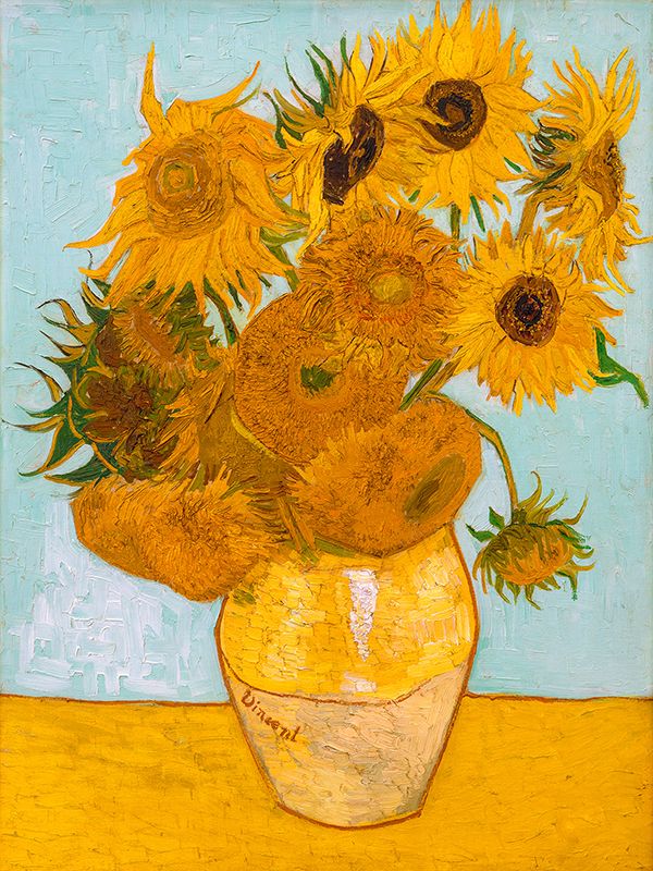 Vincent van Gogh, Sunflowers, 1888