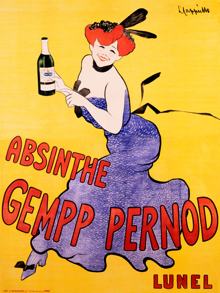 Leonetto Cappiello, Absinthe Gempp Pernod, 1903