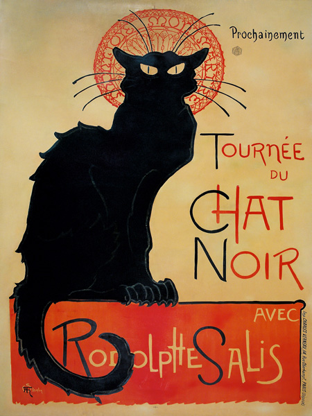 Théophile Alexandre Steinlen, Tournée du Chat Noir