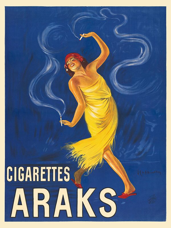 Leonetto Cappiello, Cigarettes Araks