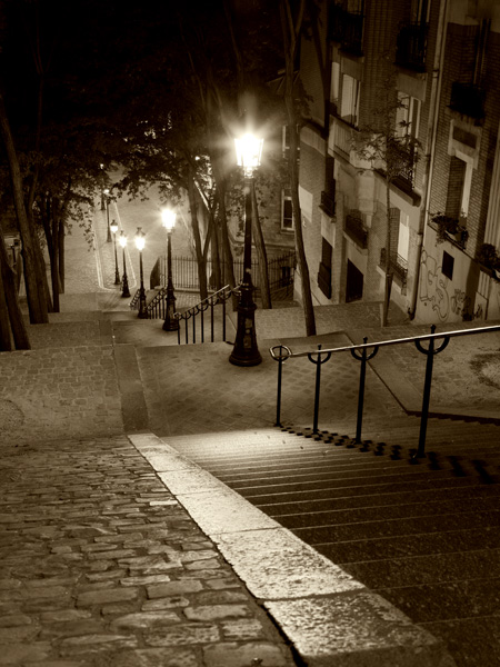 Vadim Ratsenskiy, Montmartre, Paris