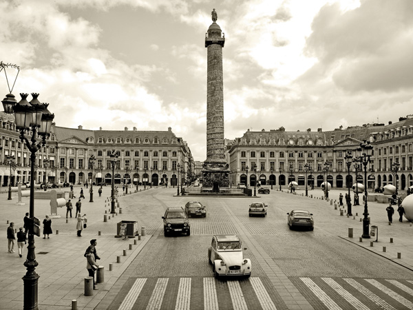 Vadim Ratsenskiy, Place Vendôme, Paris