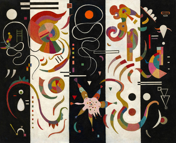 Wassily Kandinsky, Striped (Rayé)